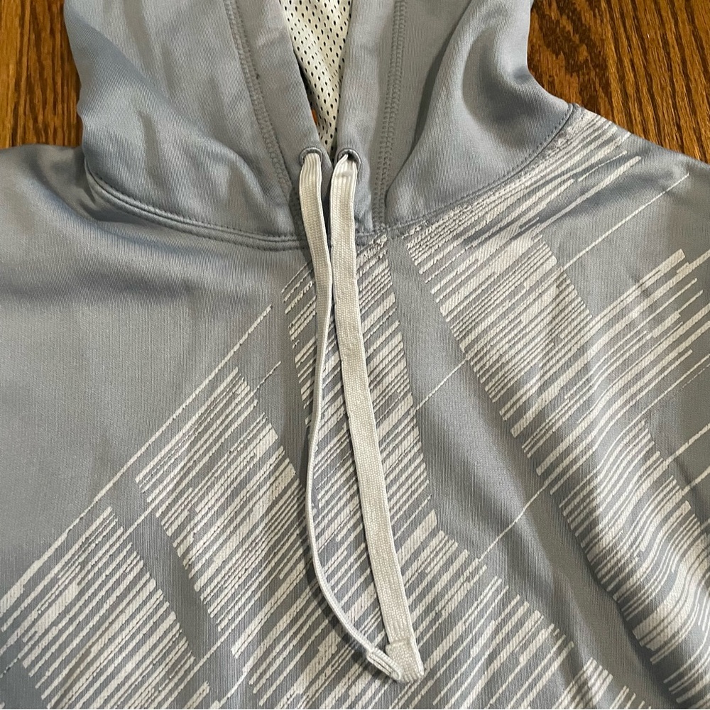 Nike Adult Gray Hoodie Therma Fit Size Large - Picture 3 of 11